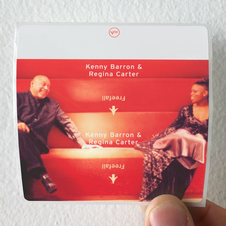 Regina Carter Freefall Album Cover Sticker