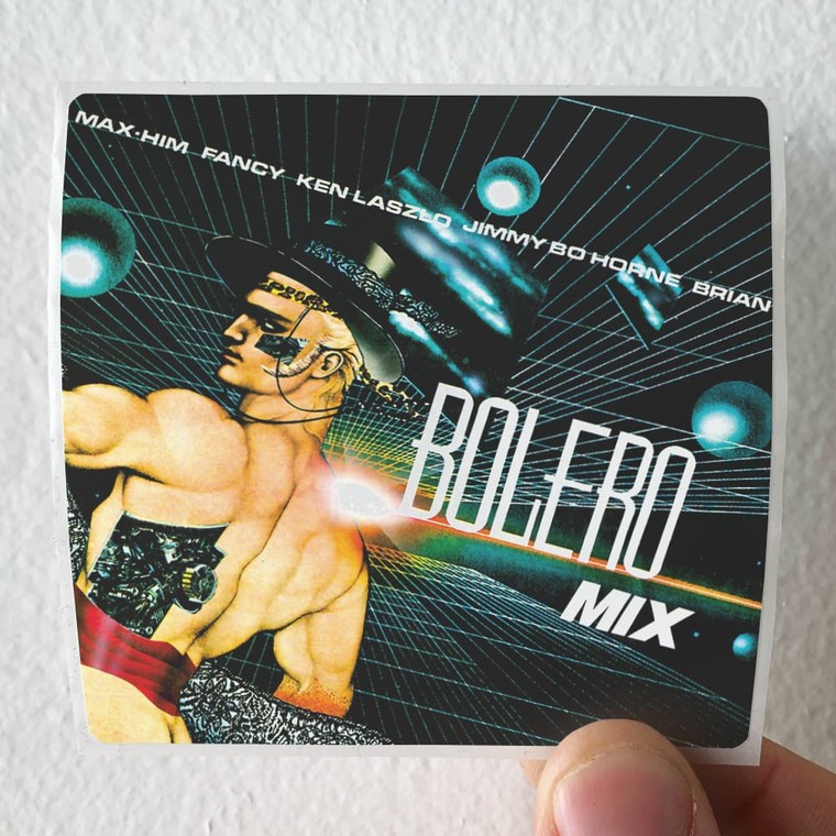 Raul Orellana Bolero Mix 1 Album Cover Sticker