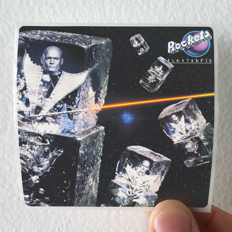 Rockets Plasterod Album Cover Sticker