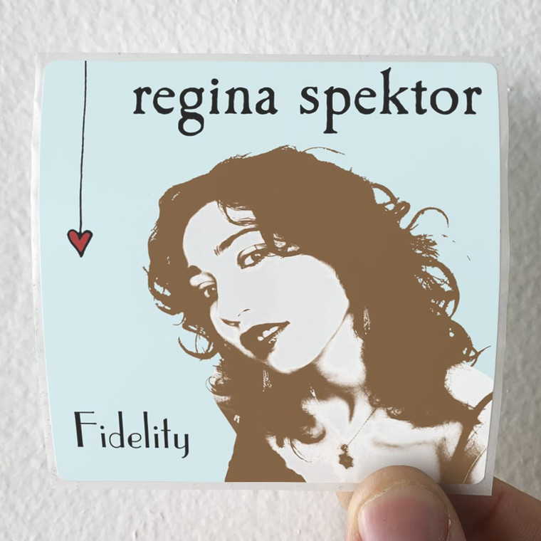 Regina Spektor Fidelity 1 Album Cover Sticker