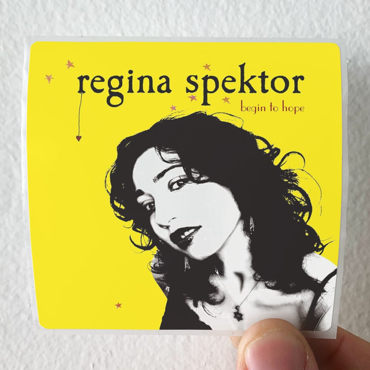 Regina Spektor Begin To Hope 1 Album Cover Sticker