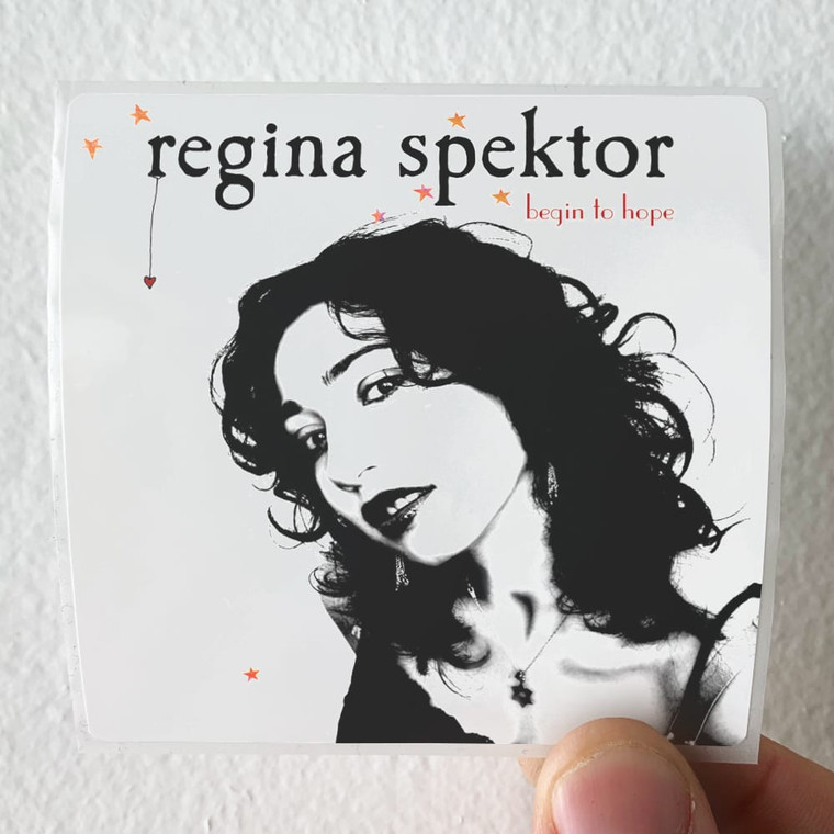 Regina Spektor Begin To Hope Album Cover Sticker