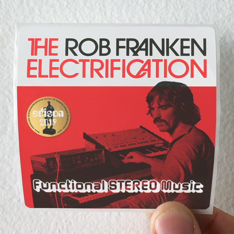 Rob Franken Functional Stereo Music Album Cover Sticker