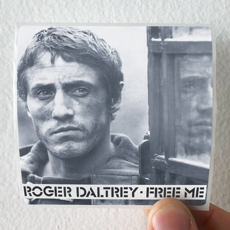 Roger Daltrey Free Me Album Cover Sticker