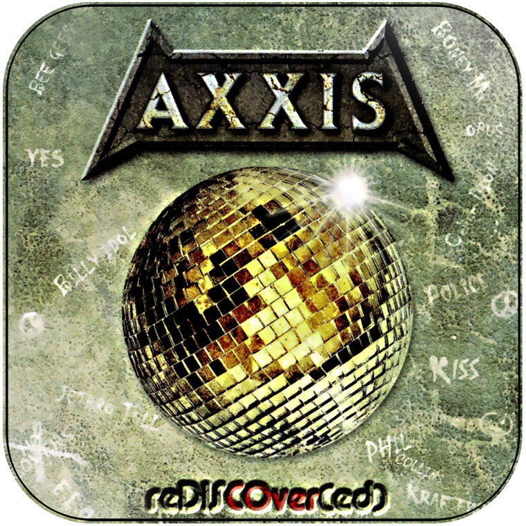 Axxis Rediscovered Album Cover Sticker Album Cover Sticker