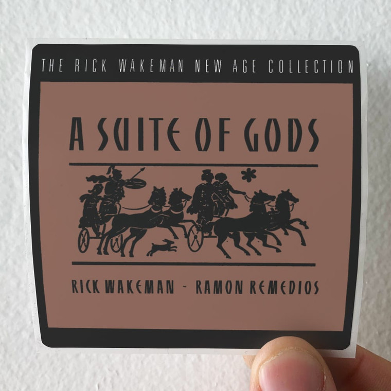 Rick Wakeman A Suite Of Gods Album Cover Sticker