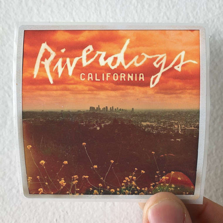 Riverdogs California Album Cover Sticker