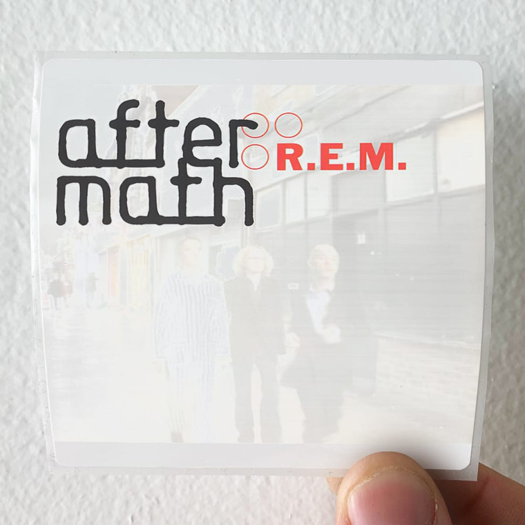 REM Aftermath Album Cover Sticker