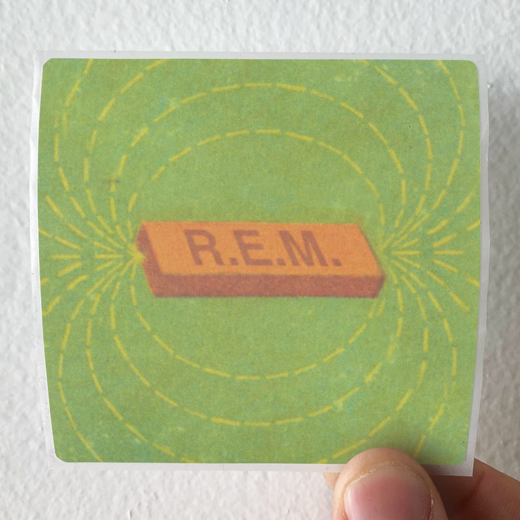 REM 2007 Fanclub Single Album Cover Sticker
