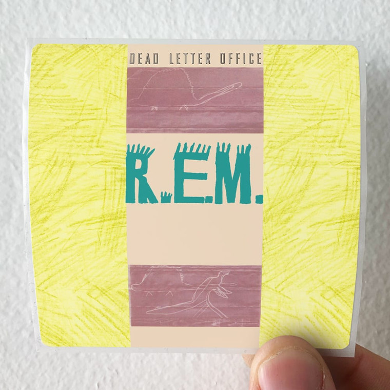 REM Dead Letter Office Album Cover Sticker REM Dead Letter Office Album Cover Sticker