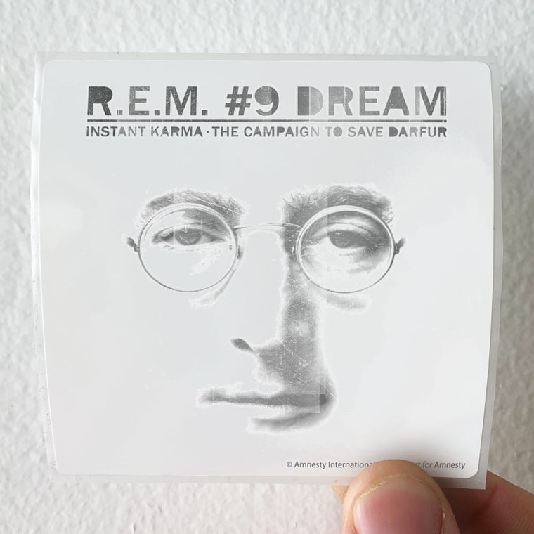 REM 9 Dream Album Cover Sticker