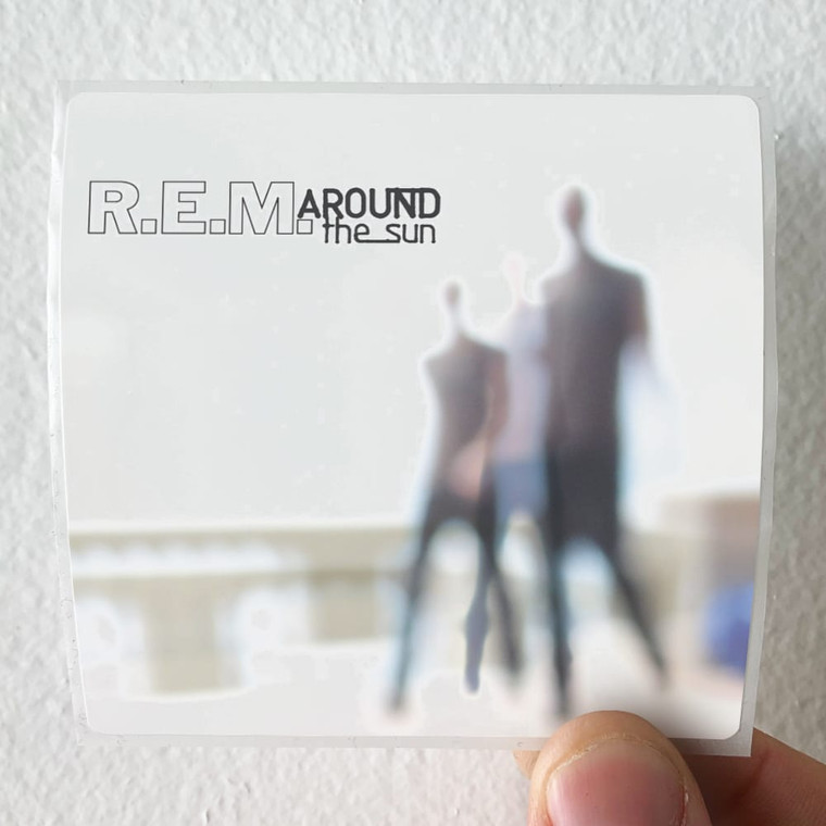 REM Around The Sun Album Cover Sticker