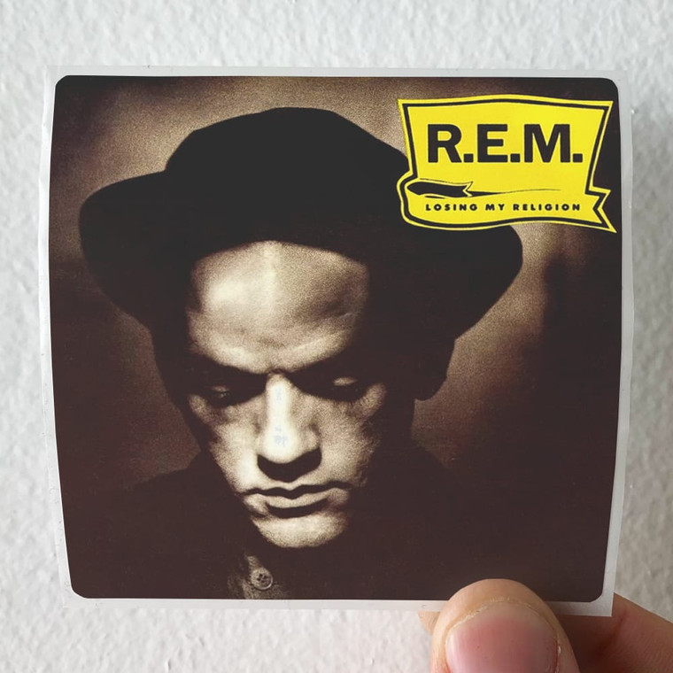 REM Losing My Religion 2 Album Cover Sticker