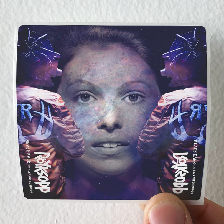 Royksopp Never Ever Album Cover Sticker