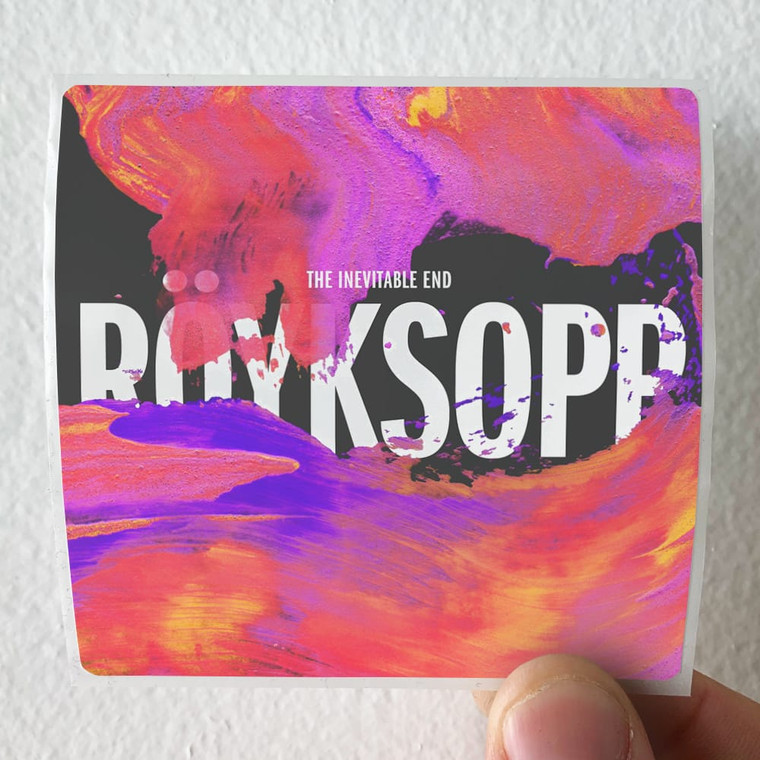 Royksopp The Inevitable End Album Cover Sticker