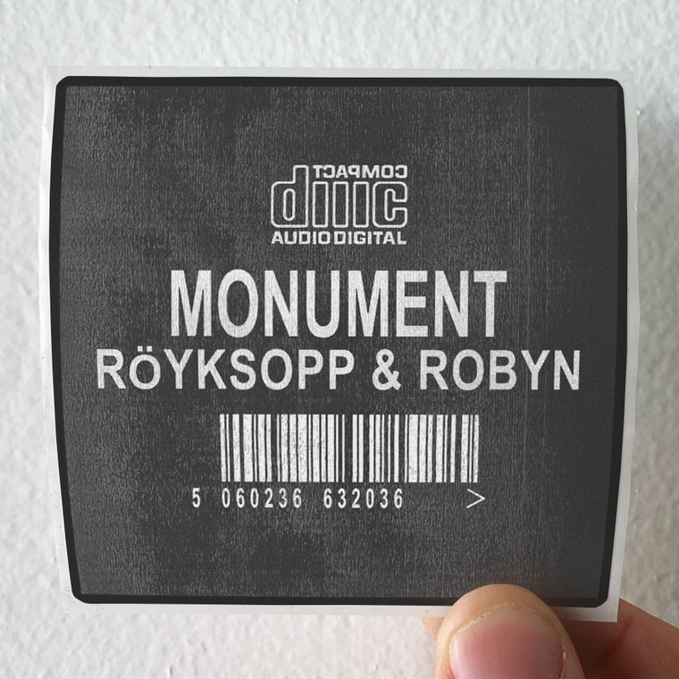 Royksopp Monument Album Cover Sticker