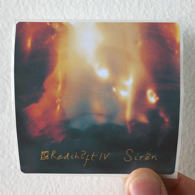 Redshift Siren Album Cover Sticker