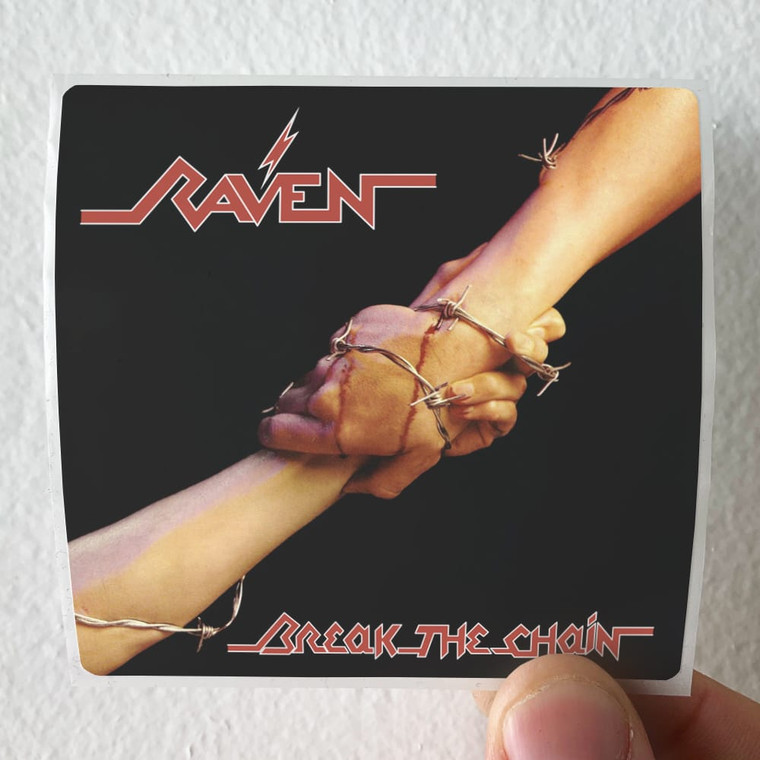Raven Break The Chain Album Cover Sticker