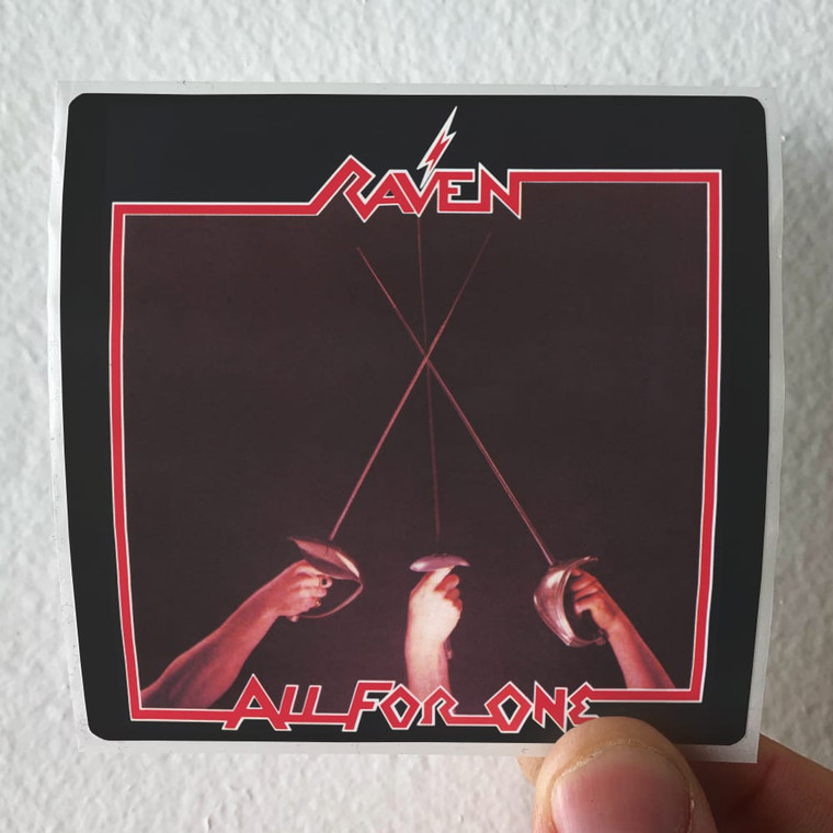 Raven All For One Album Cover Sticker