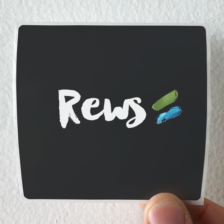 REWS Death Yawn Album Cover Sticker
