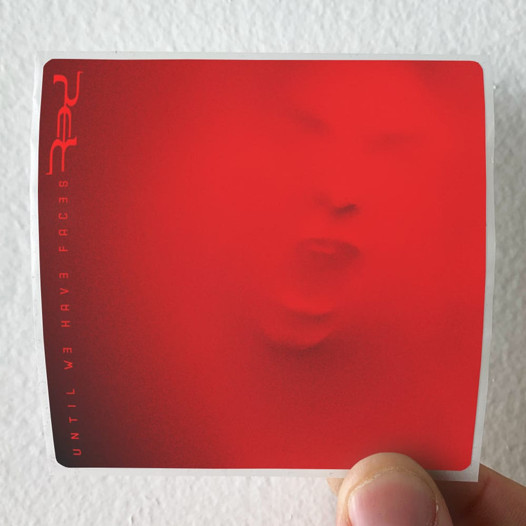 Red Until We Have Faces Album Cover Sticker