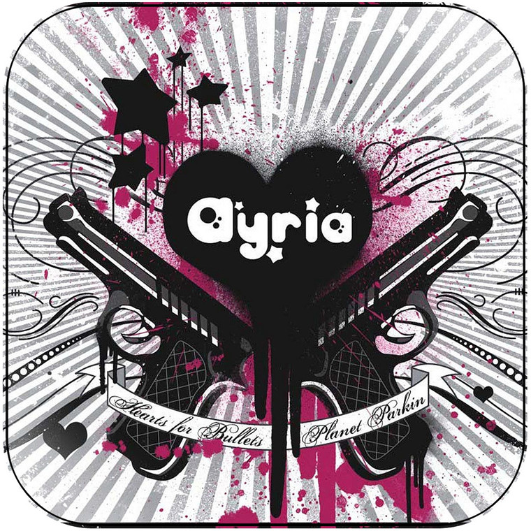 Ayria Hearts For Bullets Album Cover Sticker Album Cover Sticker