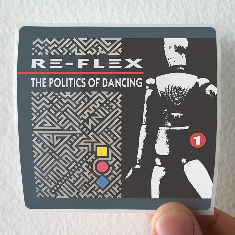 Re-Flex The Politics Of Dancing Album Cover Sticker