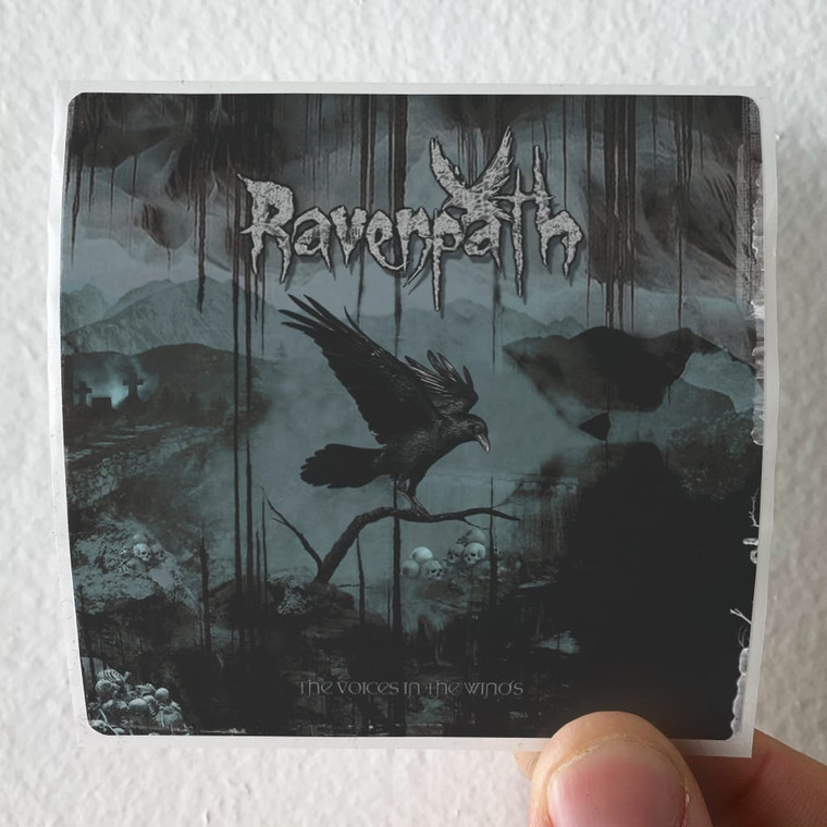 Ravenpath The Voices In The Winds Album Cover Sticker