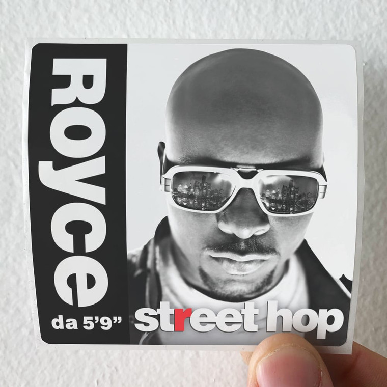Royce da 5 9 Street Hop Album Cover Sticker
