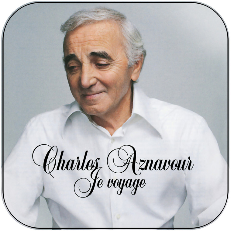 Charles Aznavour Je Voyage Album Cover Sticker Album Cover Sticker