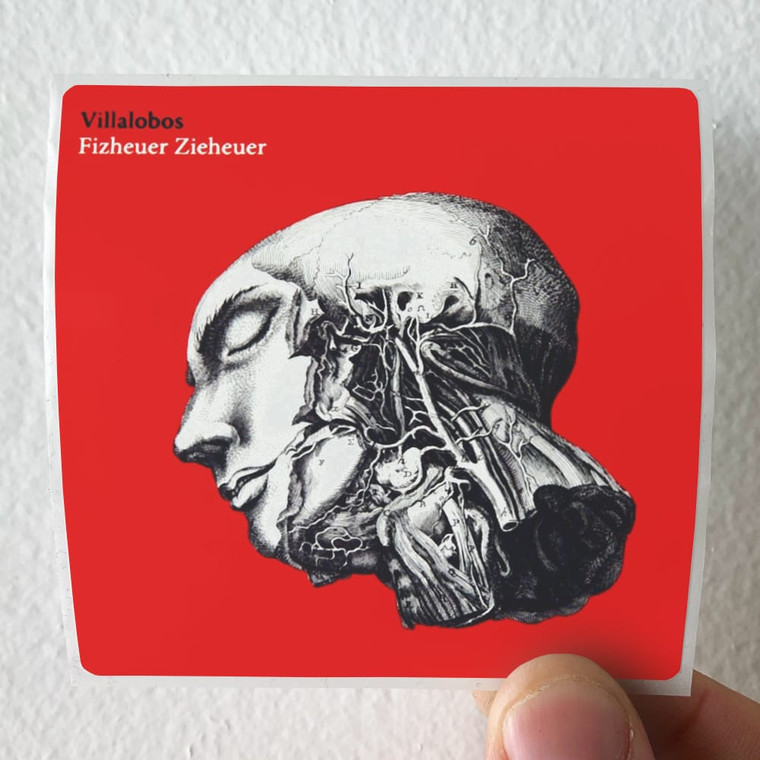 Ricardo Villalobos Fizheuer Zieheuer Album Cover Sticker