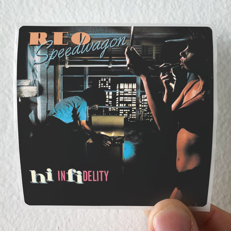 REO Speedwagon Hi Infidelity 1 Album Cover Sticker