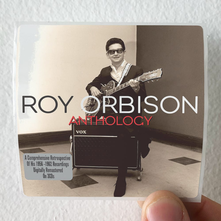 Roy Orbison The Anthology Album Cover Sticker