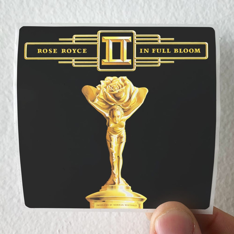 Rose Royce Rose Royce Ii In Full Bloom Album Cover Sticker