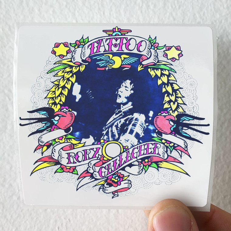 Rory Gallagher Tattoo Album Cover Sticker