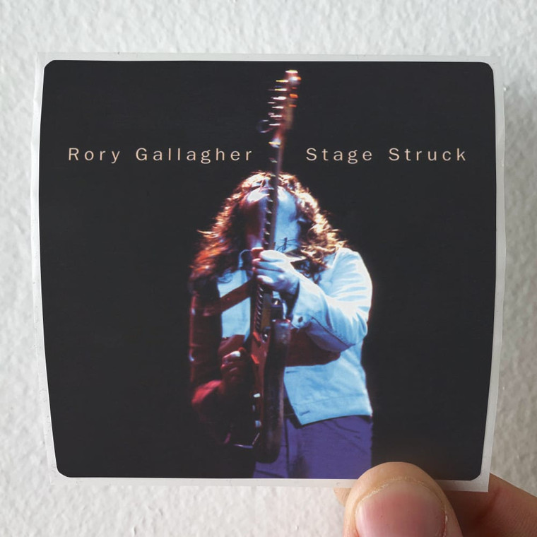 Rory Gallagher Stage Struck 1 Album Cover Sticker