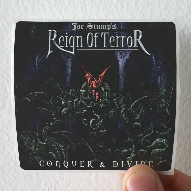 Reign of Terror Conquer Divide Album Cover Sticker Reign of Terror Conquer Divide Album Cover Sticker