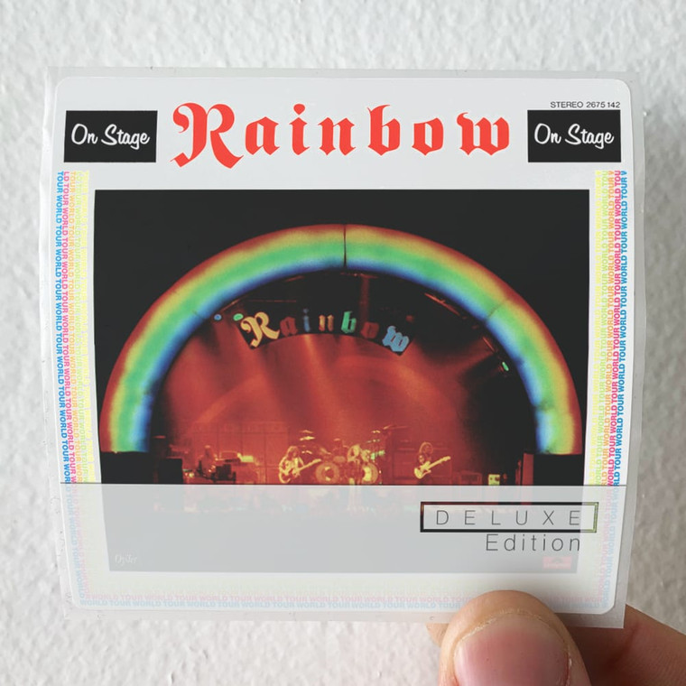 Rainbow On Stage 5 Album Cover Sticker