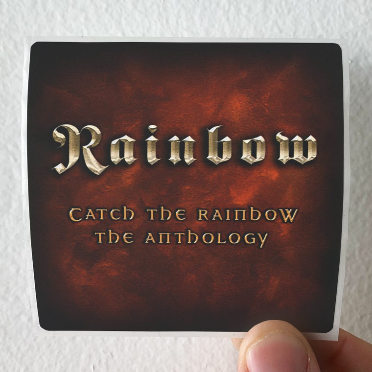 Rainbow Catch The Rainbow The Anthology 1 Album Cover Sticker