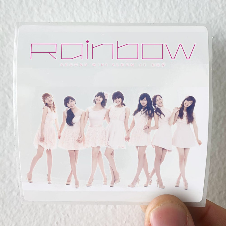 Rainbow So Album Cover Sticker