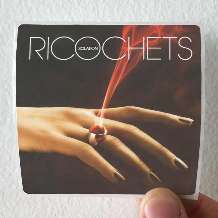 Ricochets Isolation Album Cover Sticker
