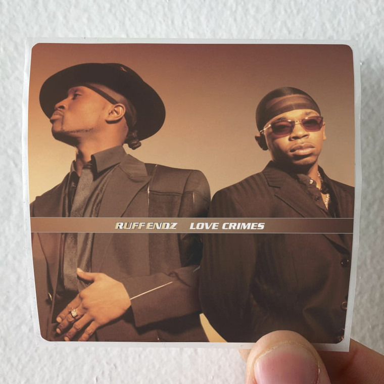 Ruff Endz Love Crimes Album Cover Sticker