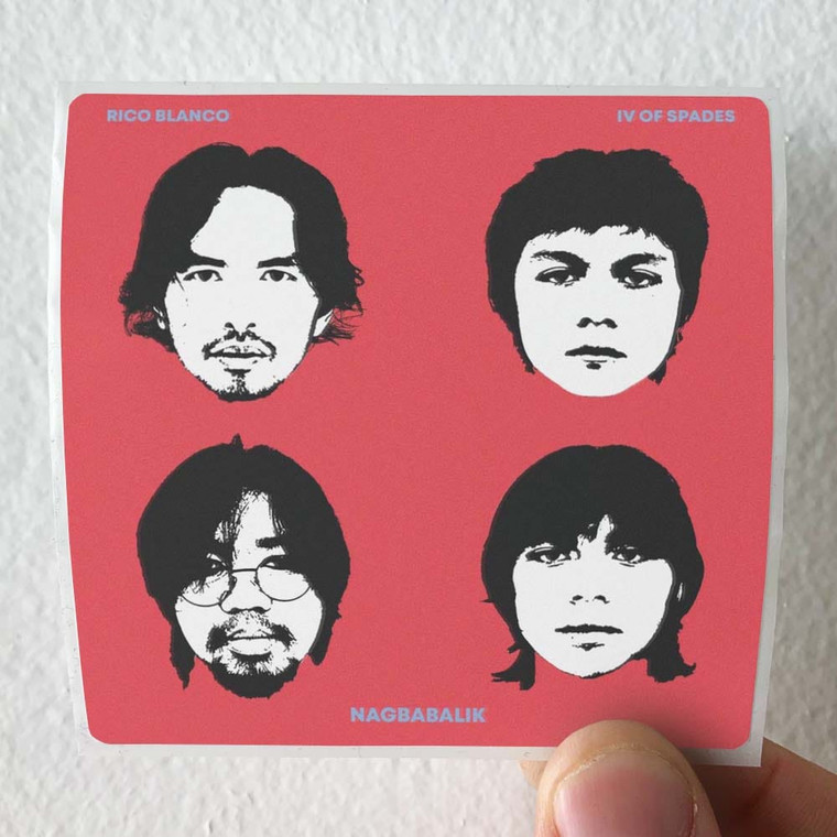 Rico Blanco Nagbabalik Album Cover Sticker
