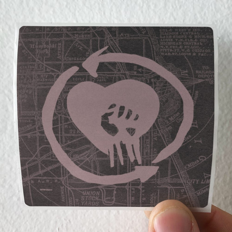 Rise Against Sight Unseen Im So Sick Of You 1 Album Cover Sticker