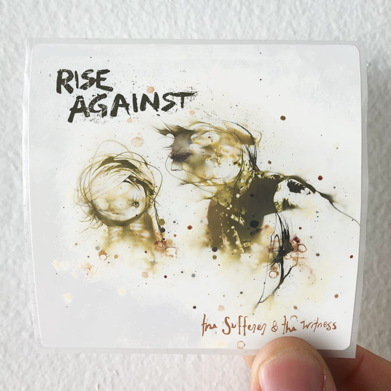 Rise Against The Sufferer The Witness 1 Album Cover Sticker