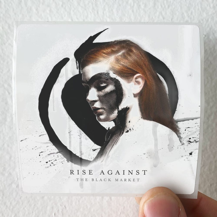 Rise Against The Black Market Album Cover Sticker