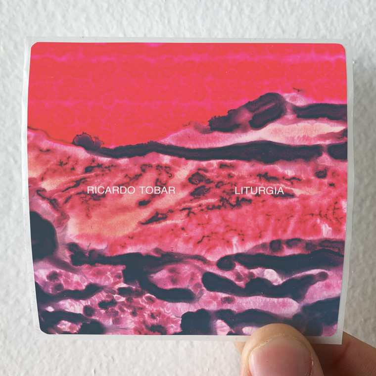 Ricardo Tobar Liturgia Album Cover Sticker