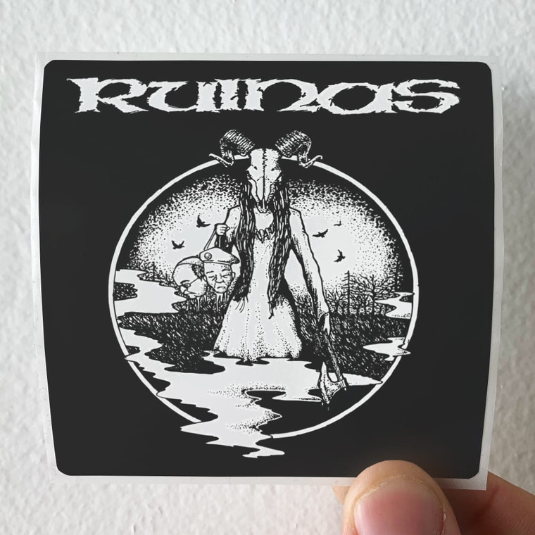 Ruinas Ruinas Album Cover Sticker