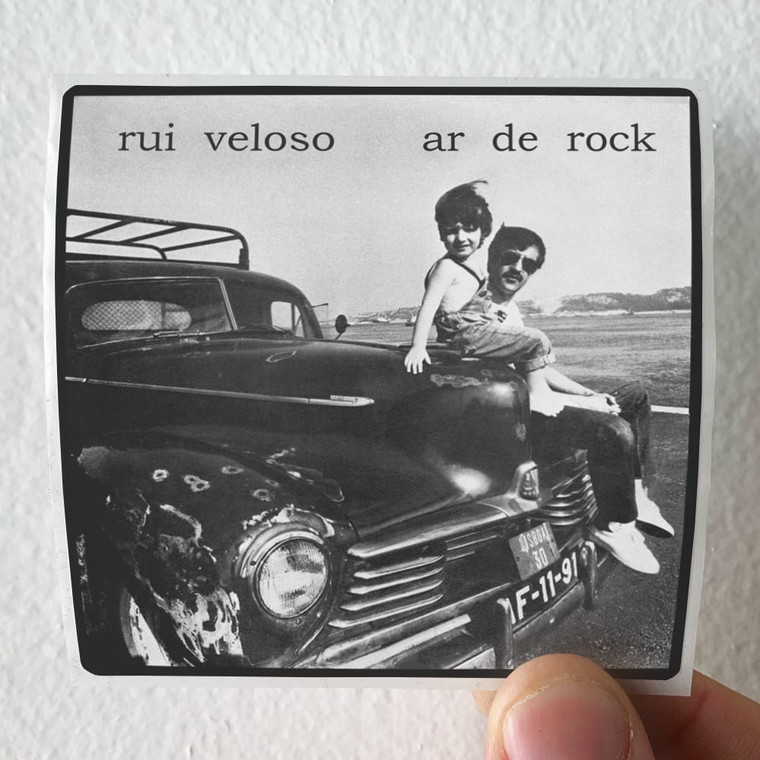 Rui Veloso Ar De Rock Album Cover Sticker