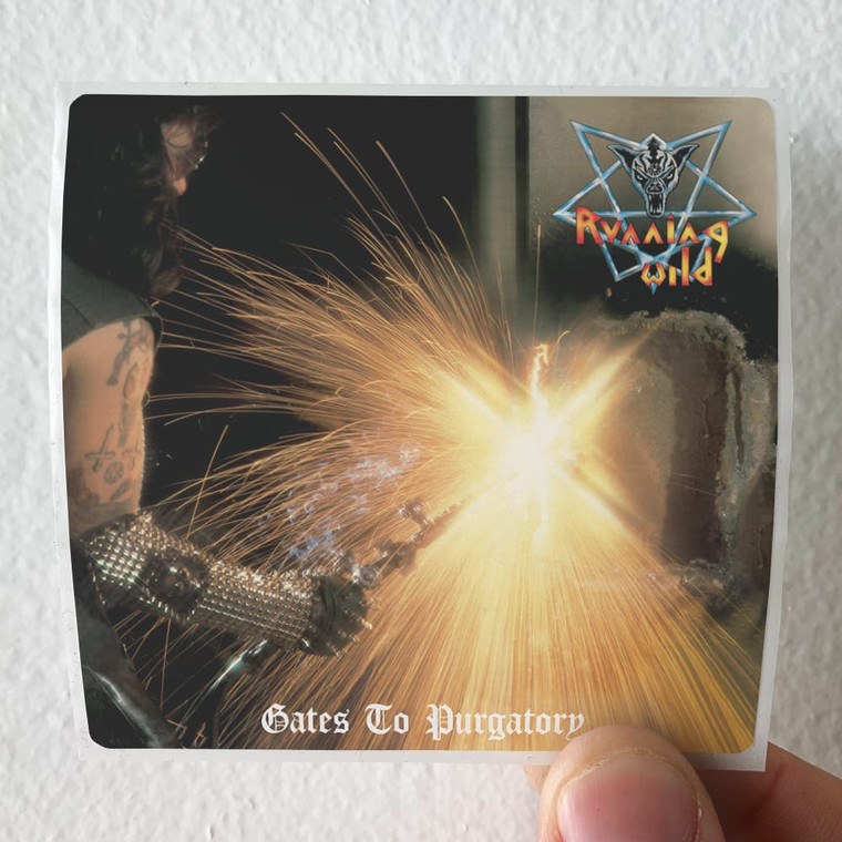 Running Wild Gates To Purgatory Album Cover Sticker